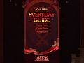 October 18th Everyday Guide!