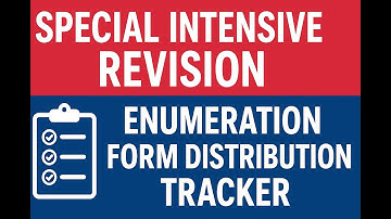 Speciale intensieve revisie - Enumeratieformulier Distributie Tracker