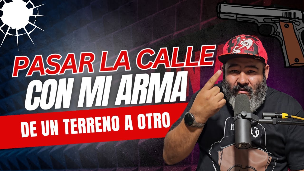 Cruzar la Calle con mi Arma de una Casa a Otra es Legal???
