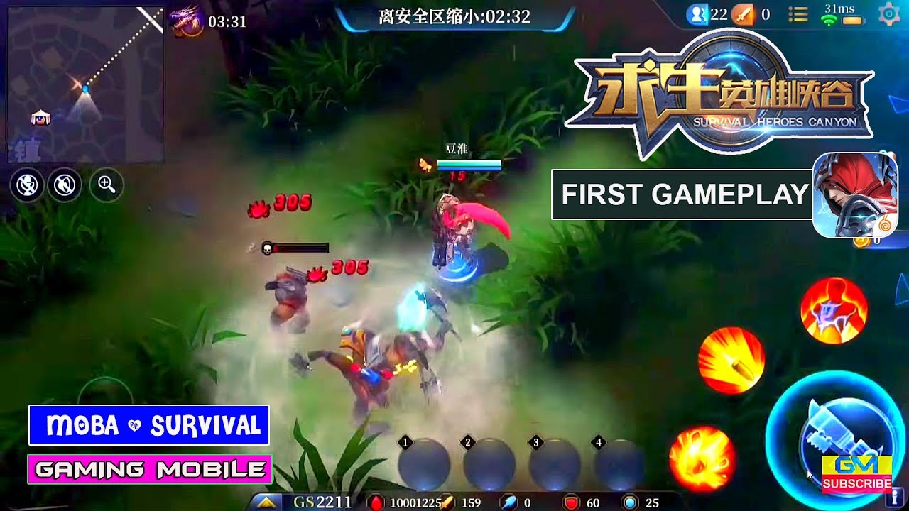 [Android/IOS] Survival Heroes - MOBA + Survival First Beta Gameplay