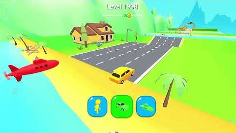 Shape Shifting All Levels Transport Gameplay Walkthrough Car Halicaptor Cycle Racing Game🏁🚲🫶