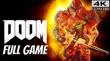 Doom Remastered Gameplay Walkthrough [4K 60FPS] Immersive Part 1 Full Game No Commentary Doom 4