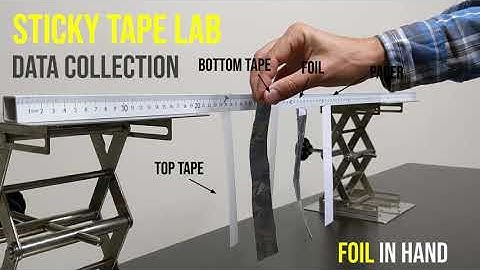 Sticky Tape Lab (Data Collection)