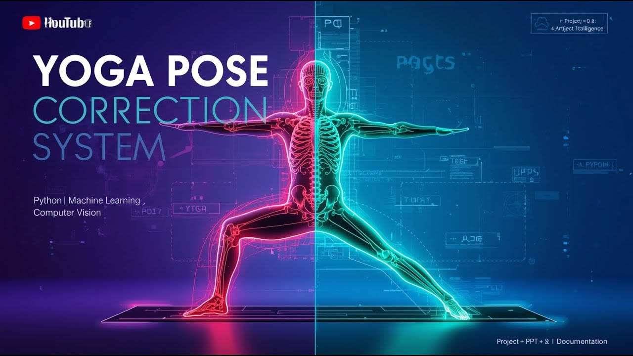 Yoga pose correction | Python | ML project with Documentation | MCA | MSC | BCA