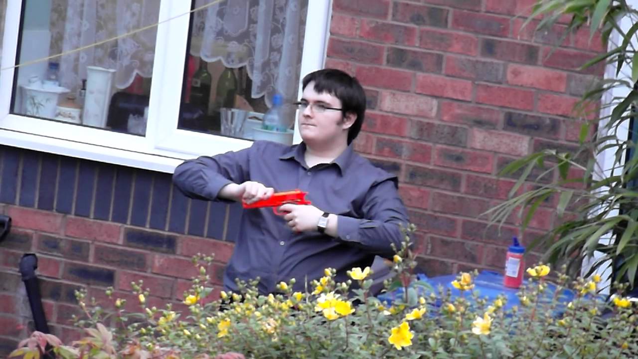 james bond in the garden 