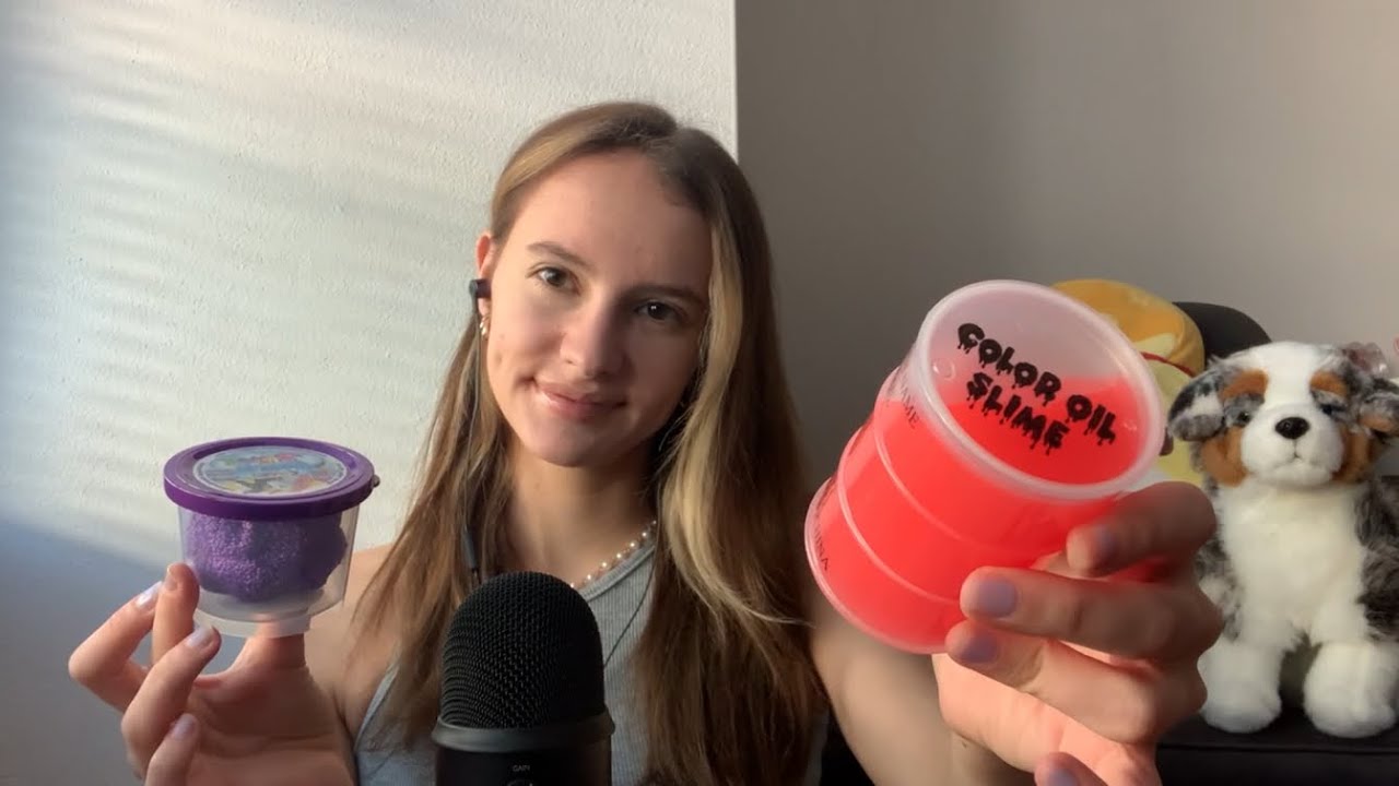 ASMR with slime 🧫🧪