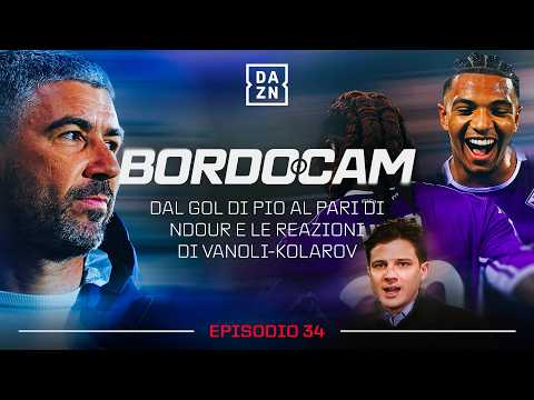 Video BORDOCAM FIORENTINA INTER 1-1: gol PIO-NDOUR, reazioni Vanoli-Kolarov e il tocco di Pongracic | DAZN