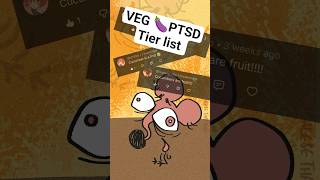 Another Veggie tier list ✨but with PTSD #animation #oc #art #animationmeme ✨