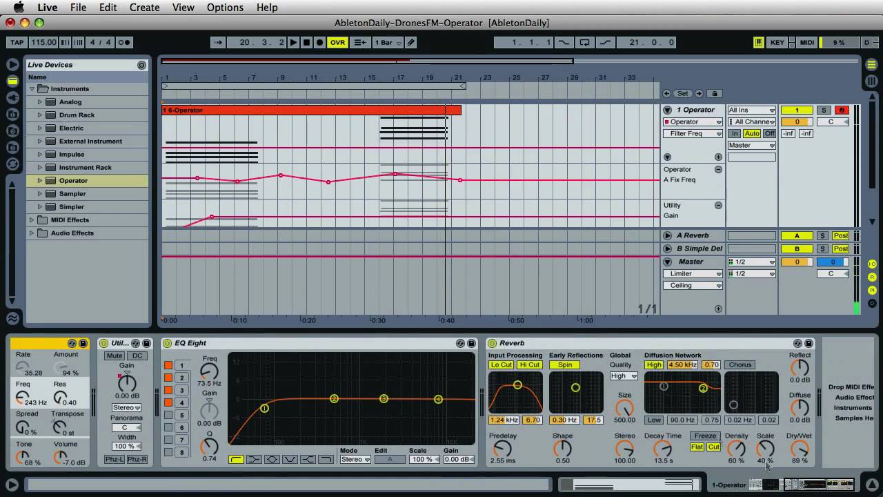 #14 Chilling Drones :: Ableton Live