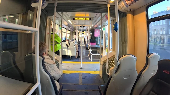 Edinburgh Tram Ride | 4K POV Experience