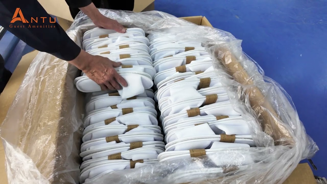 How Hotel Slippers Are Made | ANTU Guest Amenities Factory Tour