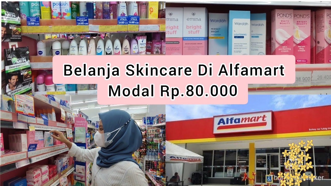 Belanja Skincare di Alfamart Modal 80K | Basic Skincare | Review Skincare Alfamart, Belanja Anak Kos