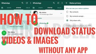 How to Download Watsapp Status||Images&Videos Without Any App|| 💯💯Working screenshot 2