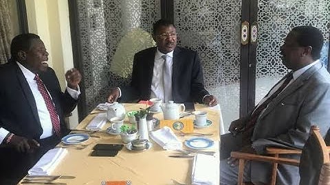 Musalia, Wetangula and Wamalwa meet to chart way forward for Luhyia community