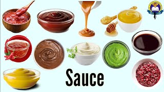 Sauce Name | Basic Sauce | Sauce Name List With Pictures | Sauce | Easy English Learning Process