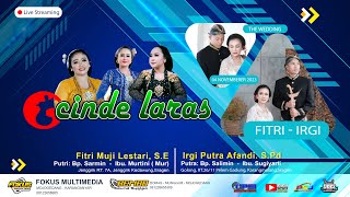 🔴LIVE STREAMING CINDE LARAS // PERNIKAHAN: FITRI - IRGI // REMBO SOUND PRODUCTION