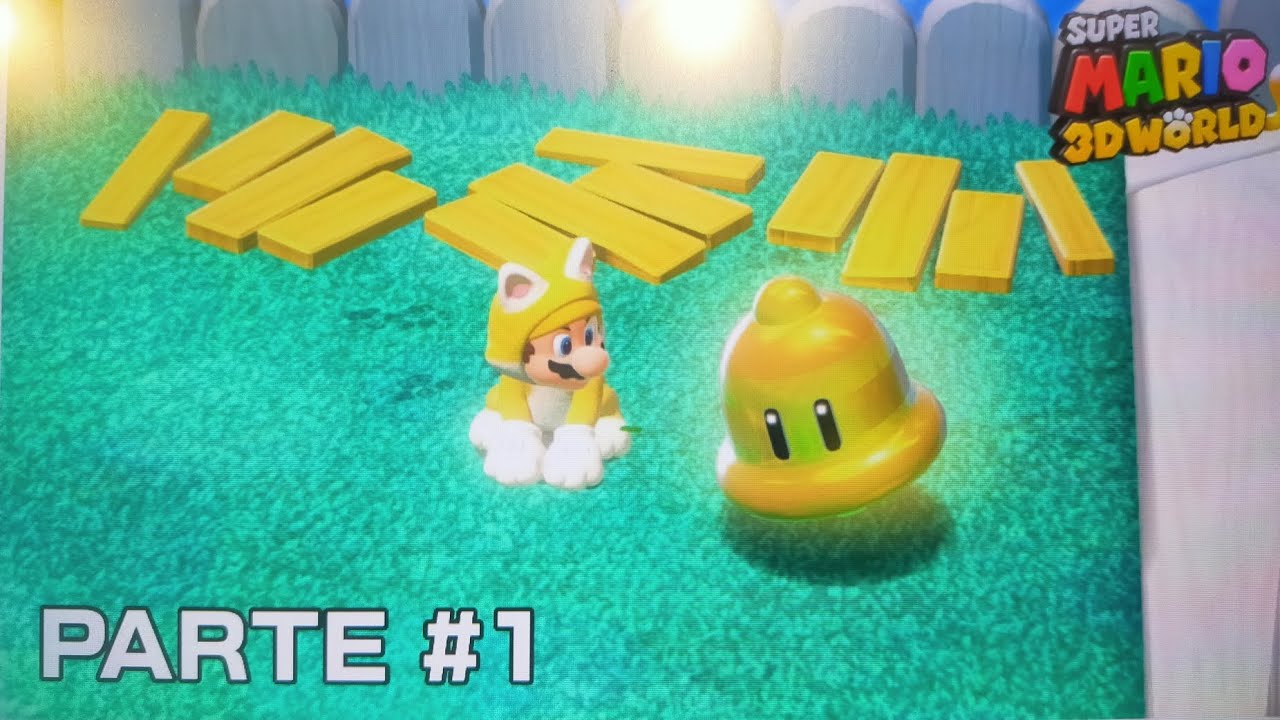 Super Mario 3d world |  Gameplay. inicio del juego 