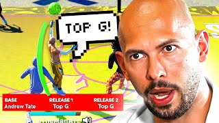 I used ANDREW TATE'S REAL LIFE JUMPSHOT on NBA 2K22 🤑