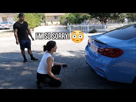 she-rear-ended-my-bmw-m4!