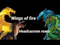 ‘Wings of fire headcanon roars’