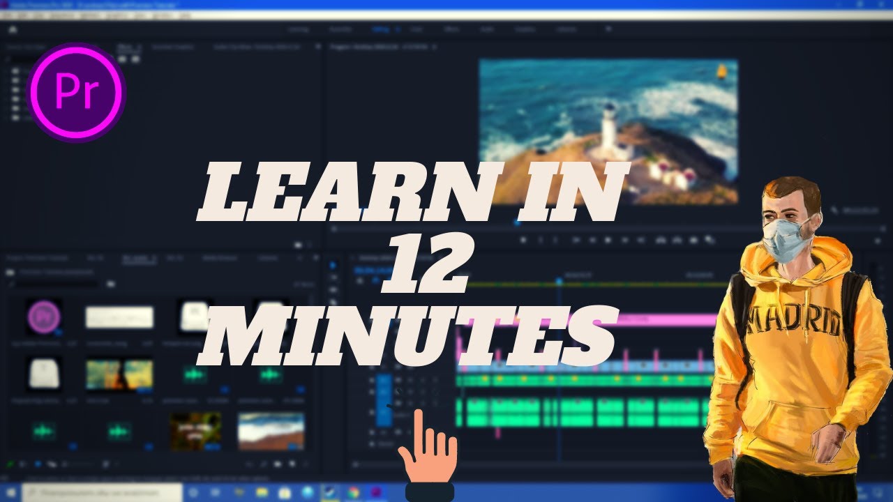 Premiere Pro Tutorial For Beginners 2021 | Learn Premiere in 12 Minutes ...
