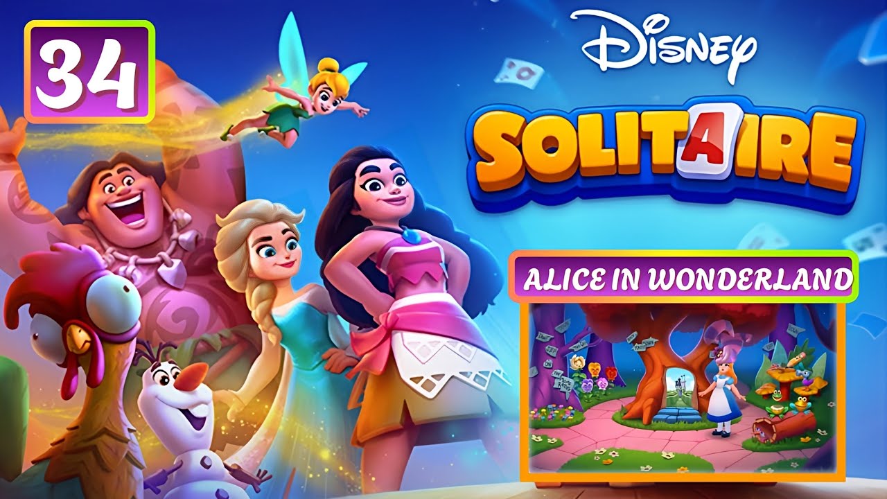 Disney Solitaire - Scene:41 - Sword in the Stone Episode:34 Walkthrough 