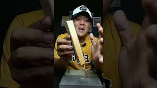 Stroping kulit asli ukuran 15x3 cm digunakan untuk finishing pengasahan #stroping #stropingkulit