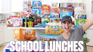 BACK TO SCHOOL LUNCH HAUL | GROCERY SHOPPING FOR A BIG FAMILY AND SCHOOL LUNCHES