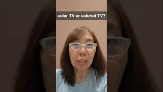 Color TV #learningenglishisfun #grammarmatters #colortv #partsofspeech