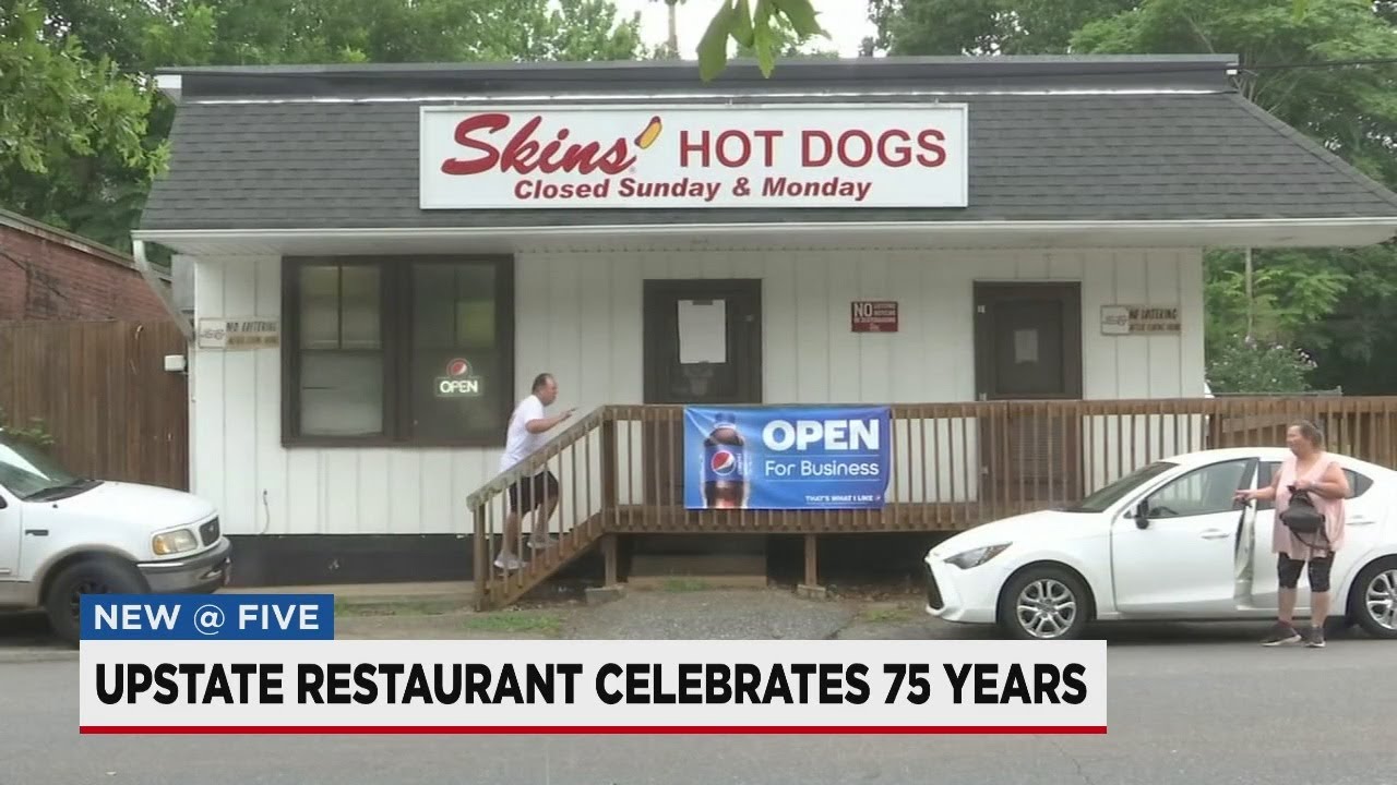 Skins Hotdogs celebrates 75 years in the Upstate YouTube