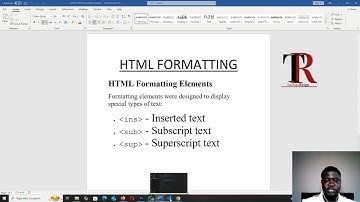 How to add insert, subscript, and superscript text in html