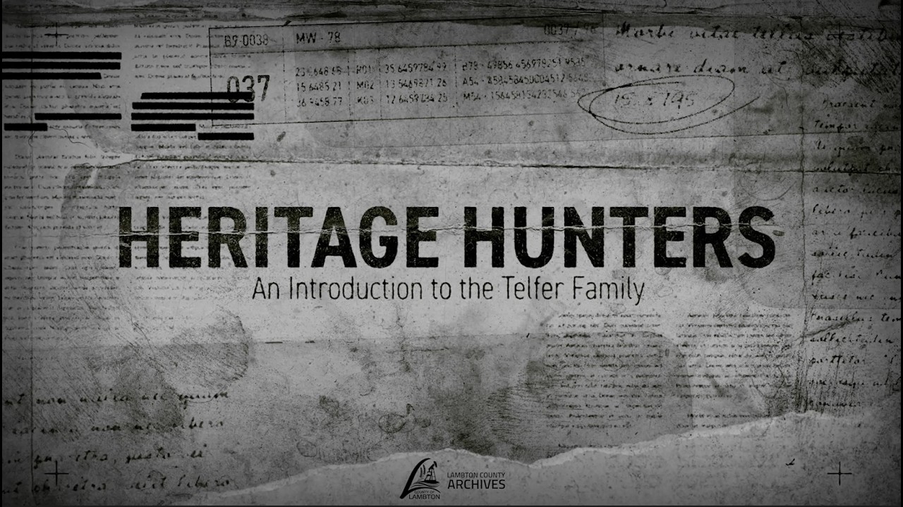 Heritage Hunters - Season 1 - Episode 1 - An Introduction to the Telfer Family