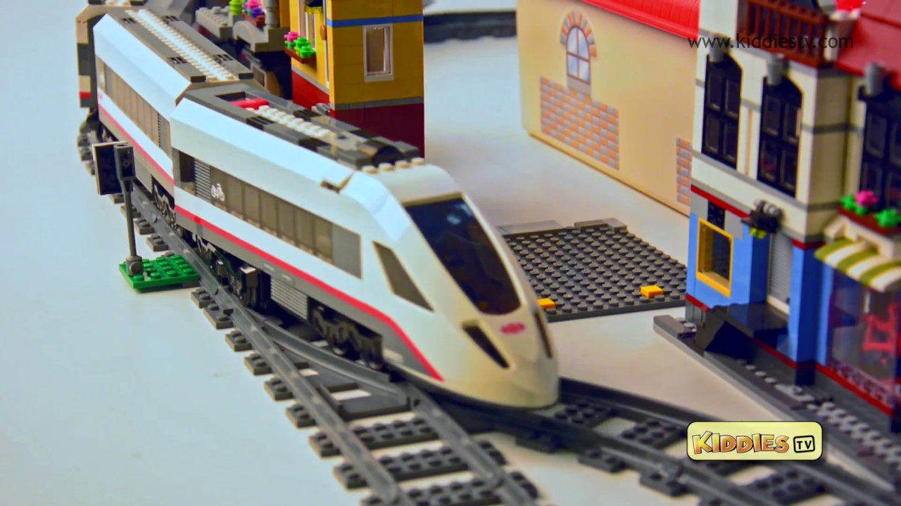 Train électrique télécommandé Lego City TGV n°60051