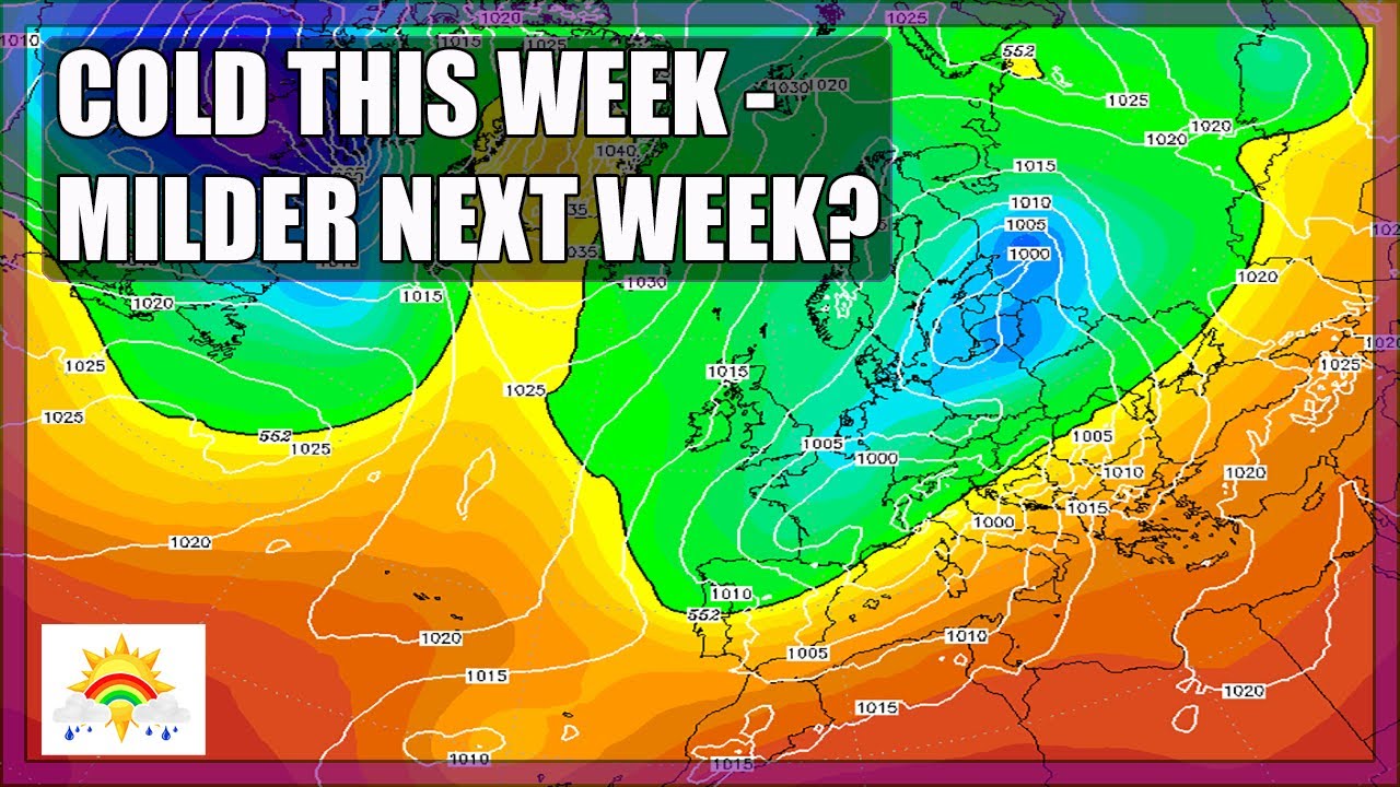 Ten Day Forecast: Cold This Week - Milder Next Week? - YouTube