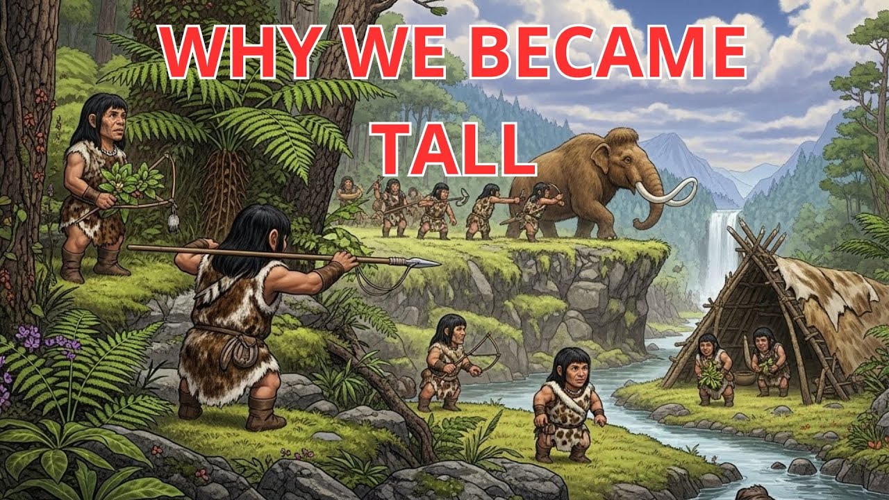 Why Did Humans Become So Tall - History for Sleep