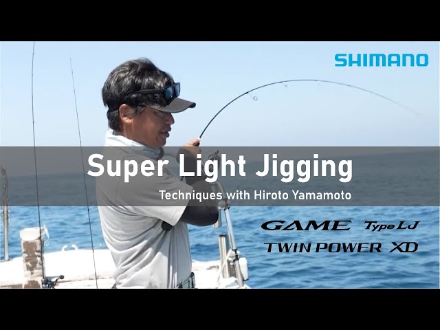 Super Light Jigging Techniques with Pro-staff Instructor Hiroto  Yamamoto-san 