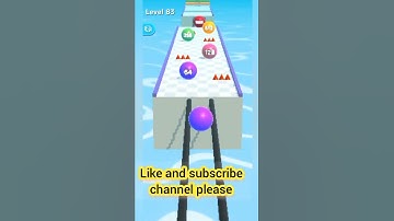 ball run 2048 gameplay | level 83 | #shorts | #short | #gaming | #ytshorts | #childrengame