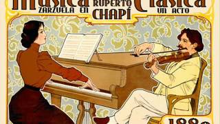 Ruperto Chapí: Cuplés «Soy un pobre cesante de  loterías» de \