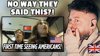 Brit Reacts To Shocked North Korean Women First Time Meeting Americans