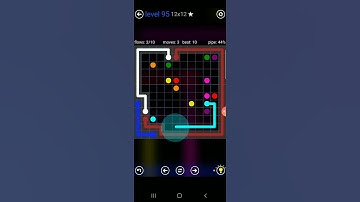 How to solve flow free (interval pack level 95)