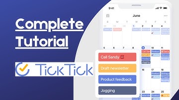 How To Use TickTick App |  My Favourite Productivity App