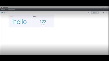 SystemLink™: Displaying Tags in a Tile Dashboard