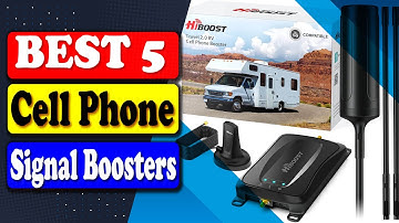 Top 5 Best Cell Phone Signal Boosters for 2025 | Improve Your Signal
