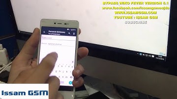 WIKO FEVER REMOVE FRP BYPASS GOOGLE ACCOUNT METHOD working