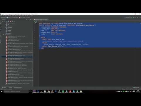 Ferramenta Database do PhpStorm