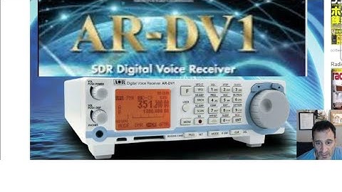 AOR - DV1 ALL MODE ALL BAND SCANNER & UNIDEN SDS200