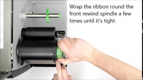 LabelStation Industrial Ribbon Installation