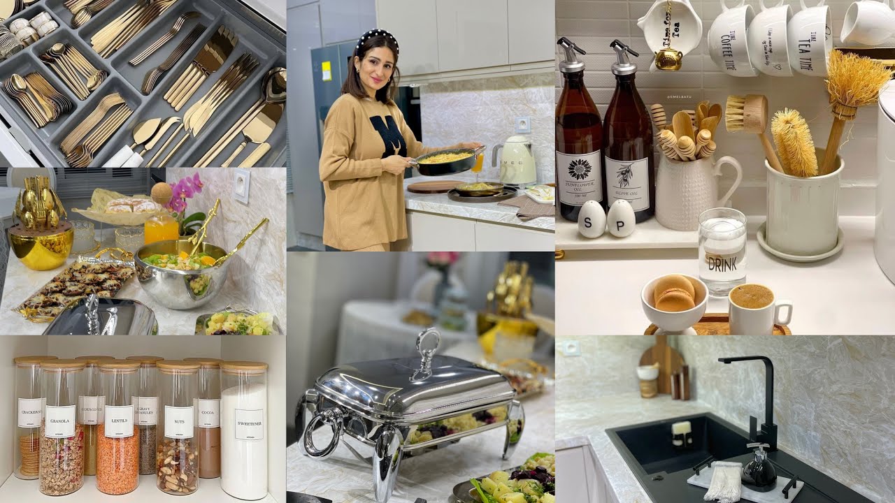 روتين الحفاظ على مطبخ مرتب ولامع ،السر 🤫👌 nettoyage rapide et efficace