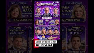 SILSILAH KELUARGA NETANYAHU #mbg #beritaterkini #netanyahu #israel #live #sppg #news #breakingnews