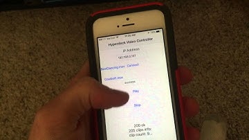 Hyper Video Controller iPhone App Demo